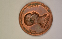 Medaila Františka Jozefa z roku 1852, averz