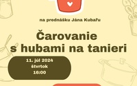 Čarovanie s hubami na tanieri